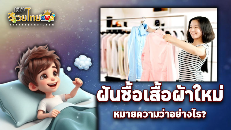 รูปภาพฝันซื้อเสื้อผ้าใหม่ของ lekdedonline
