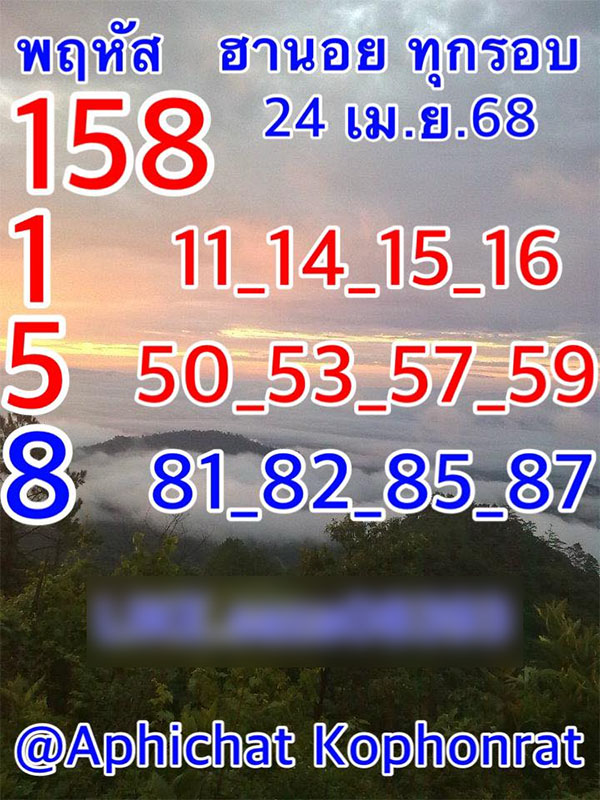 รูปภาพแนวทางเลขเด็ดหวยฮานอยวันนี้ของ heng99