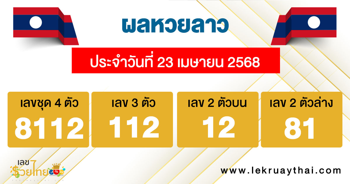 รูปภาพผลหวยลาววันนี้ของ heng99