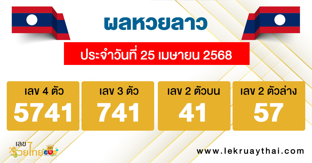 รูปภาพผลหวยลาววันนี้ของ lekdedonline