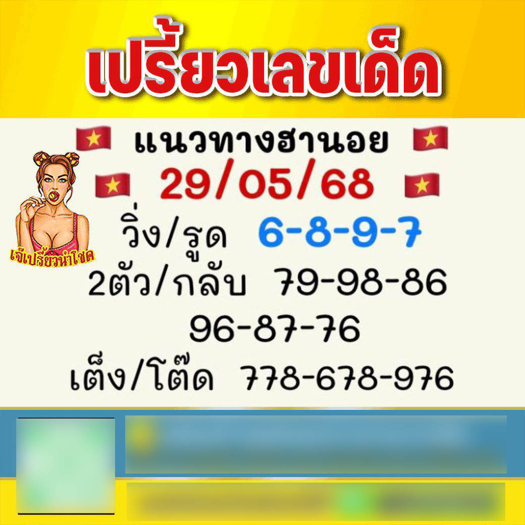 รูปภาพเลขเด็ดหวยฮานอยของ heng99