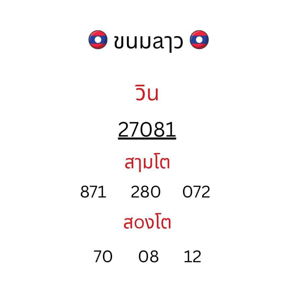 รูปภาพเลขเด็ดหวยลาวซุปเปอร์ของ lekdedonline