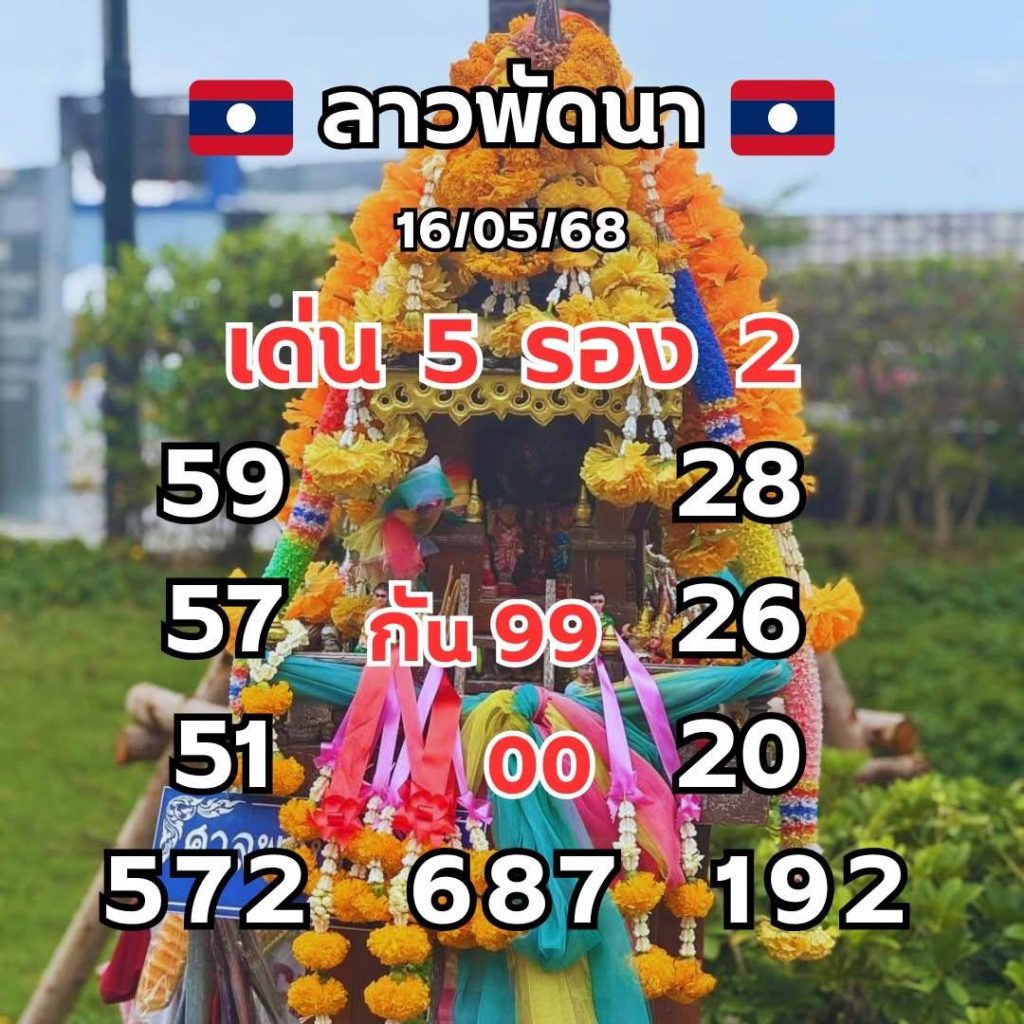 รูปภาพเลขเด็ดหวยลาวของ lekdedonline