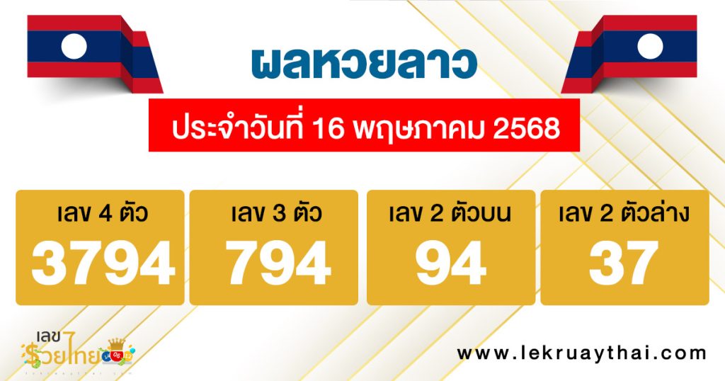 รูปภาพผลหวยลาวของ heng99