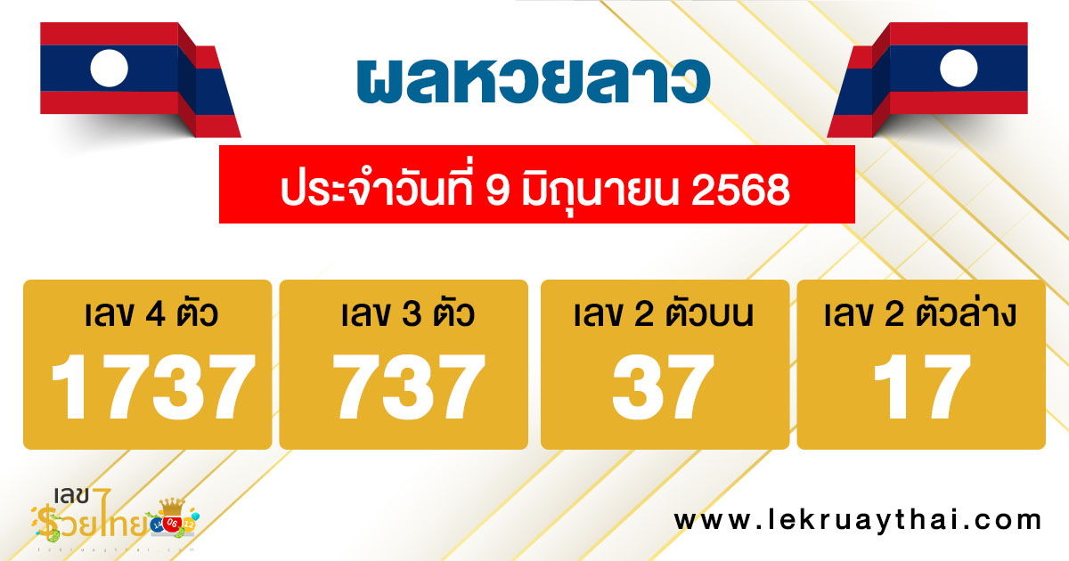 รูปภาพผลหวยลาวของ lekdedonline