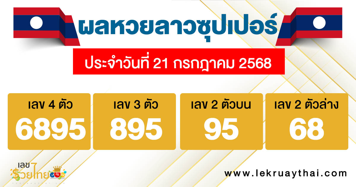 รูปภาพผลหวยลาวซุปเปอร์ของ heng99