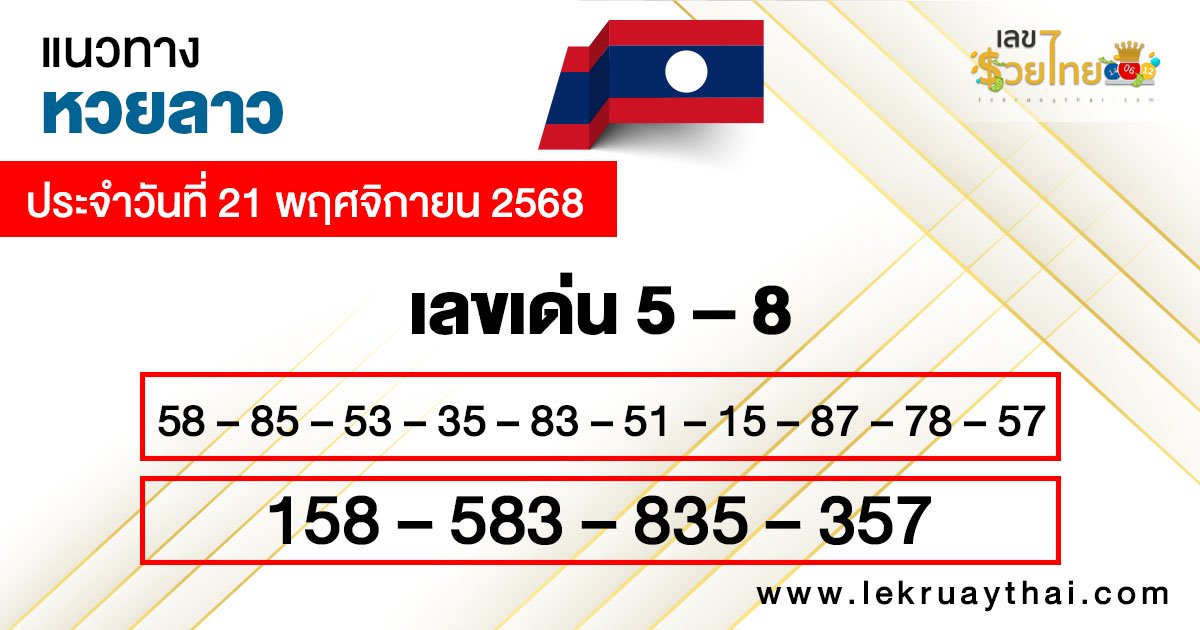 รูปภาพแนวทางหวยลาววันนี้ของ lekdedonline
