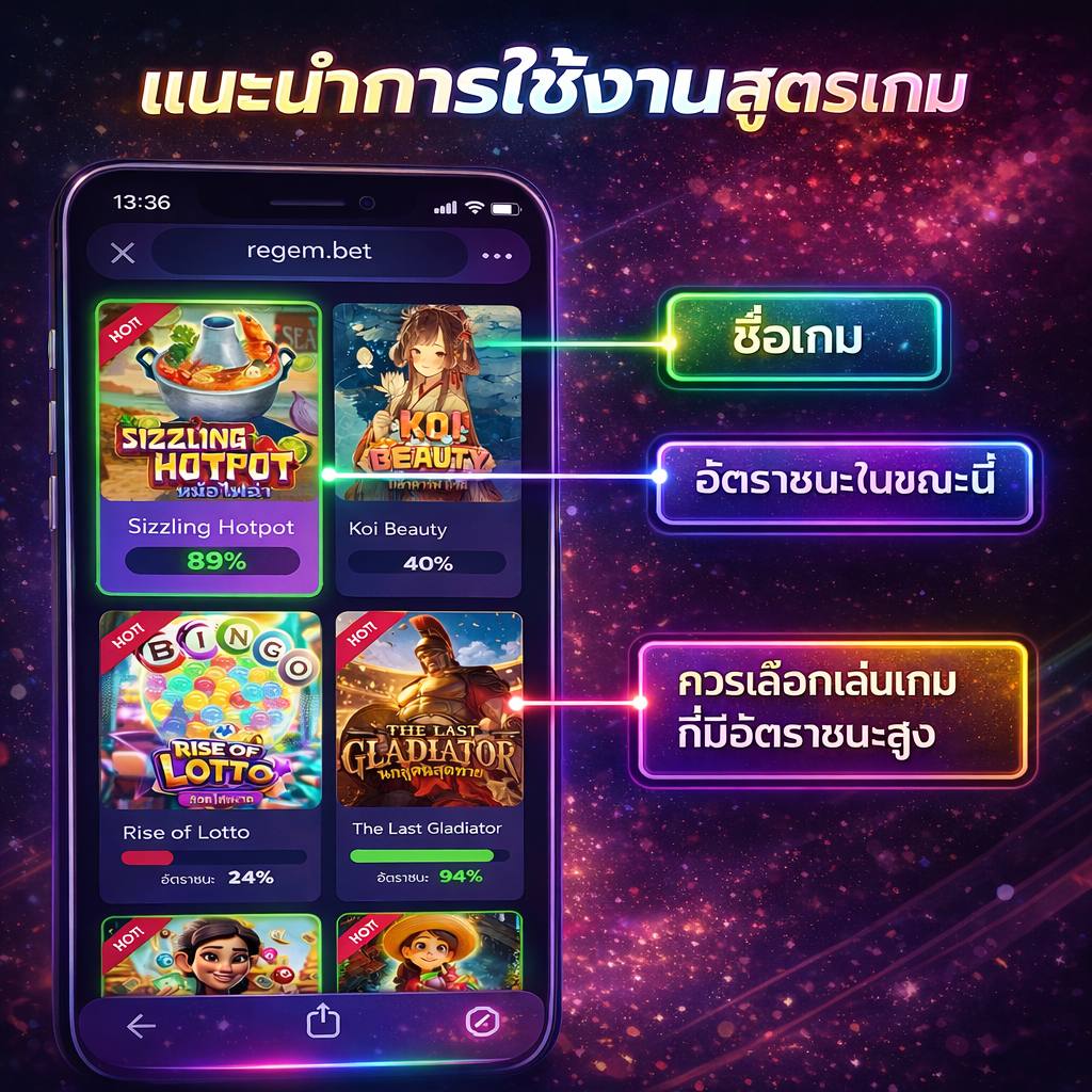 สูตรสล็อตฟรี 